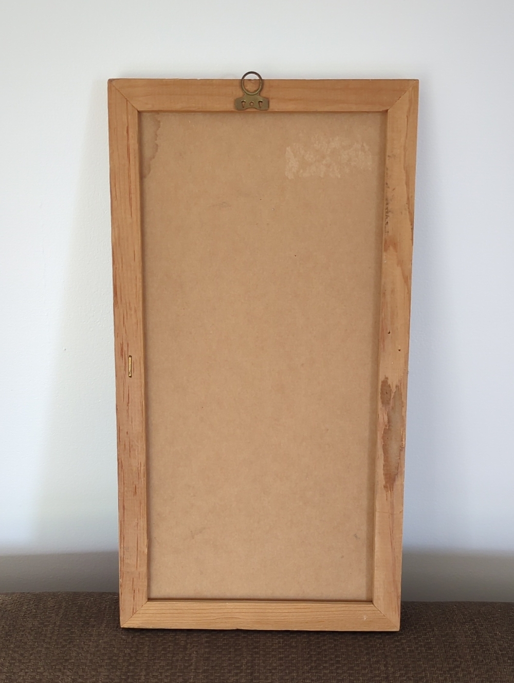 Vintage 60's Siamese Cat Gravel Art Picture - Picture 2 of 5